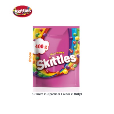 SKITTLES Wild Berry 400g (10 Units Per Carton)