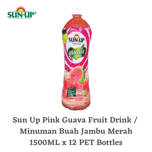 Sun Up - Pink Guava Ready-to-Drink Fruit Drink (12 bottles x 1500ml)