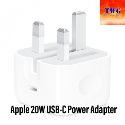 Apple 20W USB-C Power Adapter 100% Original Color White