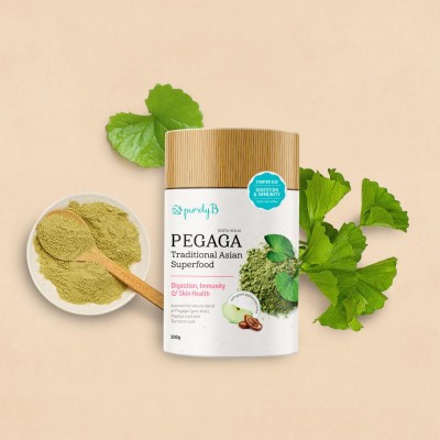 Pegaga by PurelyB Starter Size 180g Traditional Asian Superfood (12 Units Per Carton)