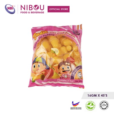 Nibou (NBI) DADIH Soya Fruits Pudding Mango (Free 5 Pcs) (16gm x 45's x 12)