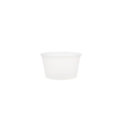 12oz plastic round container with lid  (500 Units Per Carton)