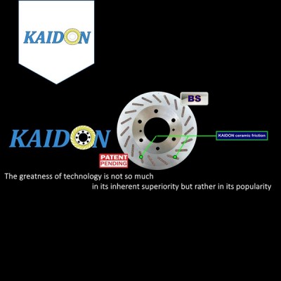 AUDI A1 disc brake rotor KAIDON (Rear) type "RS" spec