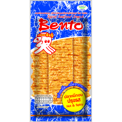 BENTO SQUID HOT & SPICY 24G (36 Units Per Carton)