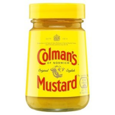 COLMAN'S MUSTARD Prepared Mustard 100gm Bottle (8 Units Per Carton)