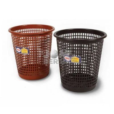 Rayaco Waste Basket (Dark Brown) (344g Per Unit)