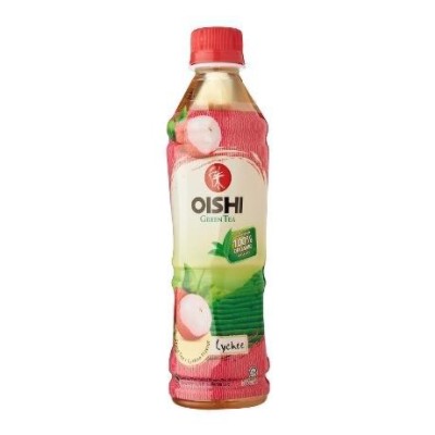 Oishi Lychee Green Tea 380ml (24 Units Per Carton)