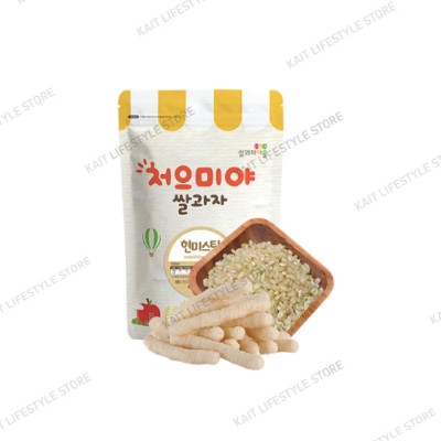 SSALGWAJA Organic Baby Rice Stick (40g) [7months] - Brown Rice