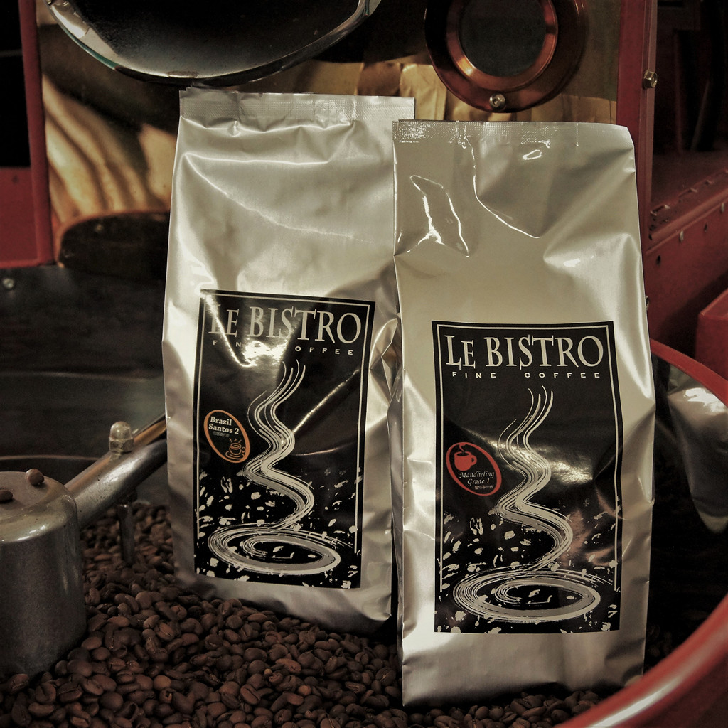Le Bistro Brazil Santos 2 500 Grams Roasted Coffee Beans (20 Units Per Carton)
