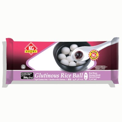 Glutinous Rice Ball Red Bean (200g) (24 Units Per Carton)