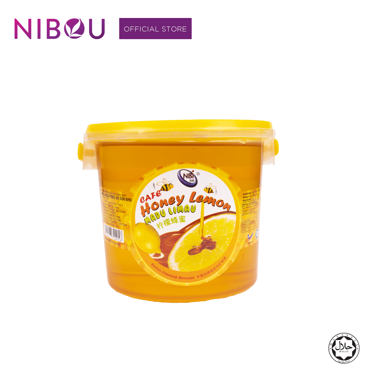 Nibou (NBI) BEBEE Honey Lemon (1kg x 12btl)