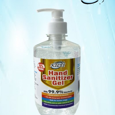 Kilei hand sanitizer gel 500ml (30 bottles per carton)