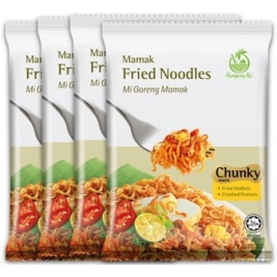 KampongKu Mee Goreng Mamak (4 packets) (Instant Noodles)