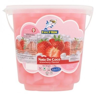 Nata De Coco - Strawberry (1.2KG Per Unit)