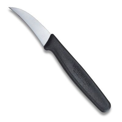 Victorinox Brand Shaping Knife Bird's Beak Edge 6cm - Black (20 Units Per Carton)