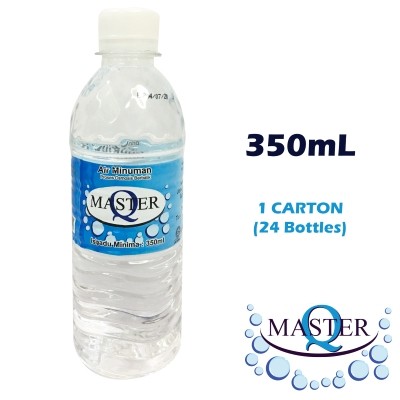 MASTER Q Reverse Osmosis Drinking Water 350ml (24 Units Per Carton)