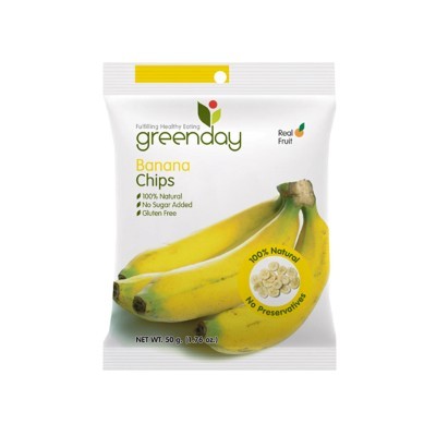 Greenday Banana Chips (VF) 50g x 6 Packs