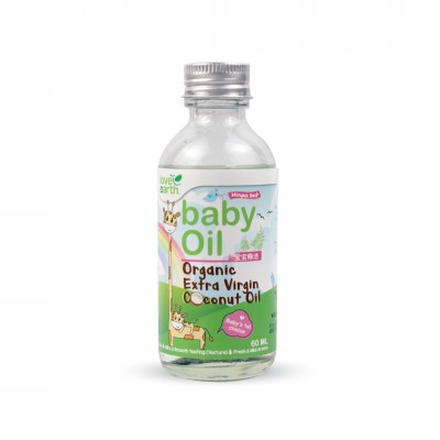 Organic Baby Coconut Oil (Extra Virgin) 60ml (12 Units Per Carton)