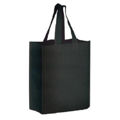 Bag2u Non-Woven Bag (Black) NWB10133 (3 Grams Per Unit)