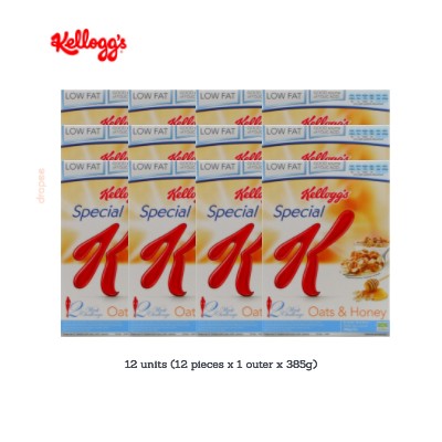 Kellogg's Special K Oats and Honey 385g (12 Units Per Carton)