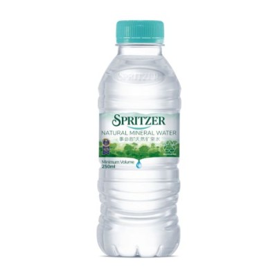 SPRITZER NATURAL MINERAL WATER (250ML X 24) SHRINK WRAP