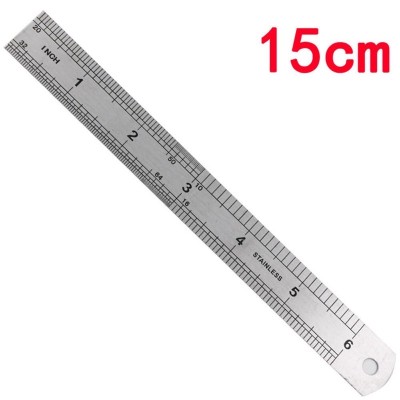 Stainless Steel Ruler 15cm