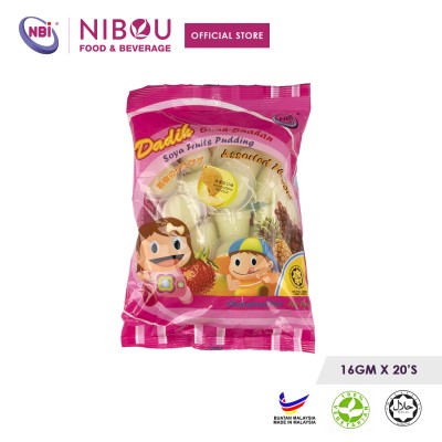 Nibou (NBI) DADIH Soya Fruits Pudding Honeydew (16gm x 20's x 24)