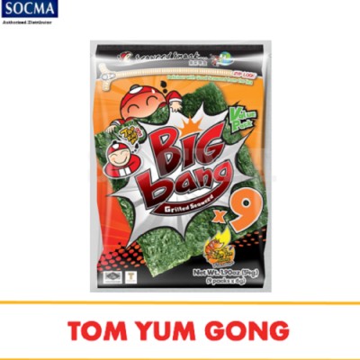 TAO KAE NOI BIG BANG TOM YUM GOONG 50G 6X6X50G (36 Units Per Carton)