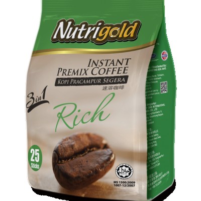 3in1 Premix Coffee Rich 25s (carton) (24 Units Per Carton)