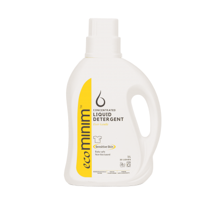 Ecominim - Concentrated Liquid Detergent Ever Gentle 1 x 6 units ( 1 Liter each)
