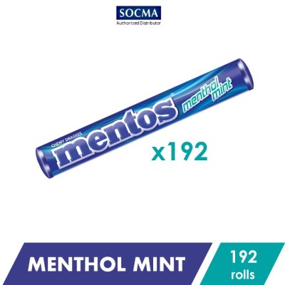 Mentos Roll - Menthol Mint 8x24x37g [1 carton]
