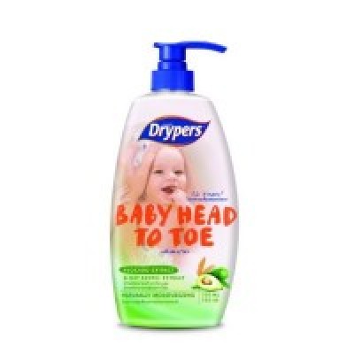 [PRE ORDER ONLY ETA 12-14 Working Days] Drypers Baby Head to Toe 650mlx12 (Avocado)