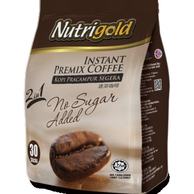 2in1 Premix Coffee No Added Sugar 30s (carton) (24 Units Per Carton)