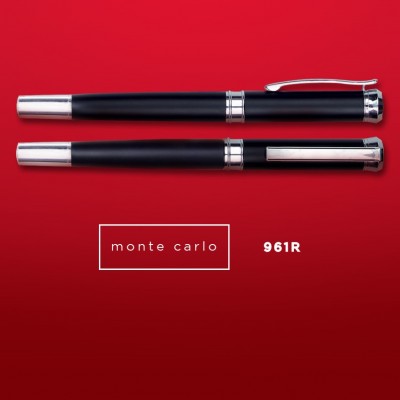 MONTE CARLO - Metal Roller Pen (500 Units Per Carton)