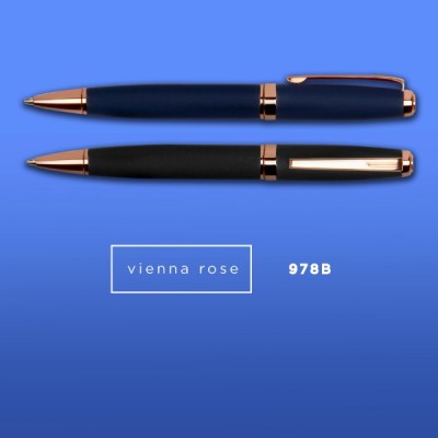 VIENNA ROSE - Metal Ball Pen (250 Units Per Carton)