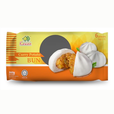 Curry Potato Bun (6 pcs - 360g) (12 Units Per Carton)