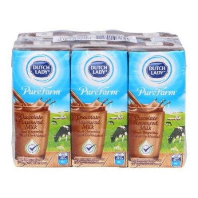 DUTCH LADY UHT Chocolate Milk (24 x 200ml) (24 Units Per Carton)