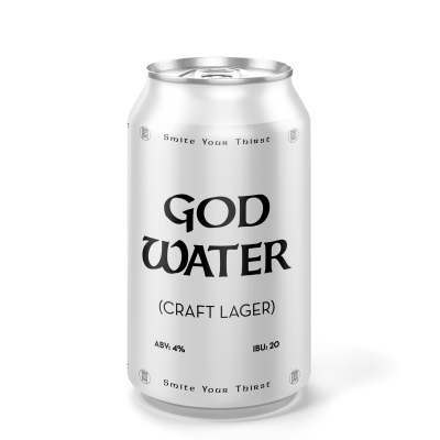 Pasteur Street God Water (CAN)  330ml  (12 Units Per Carton)
