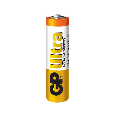 GP Ultra Alkaline Battery 2S AA - GP15AU-C2 (1 Units Per Outer)