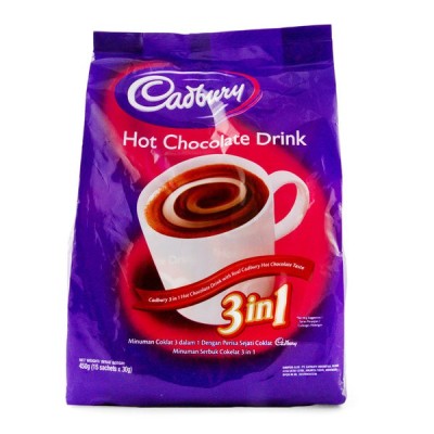 Cadbury Hot Chocolate Drink 3 in 1