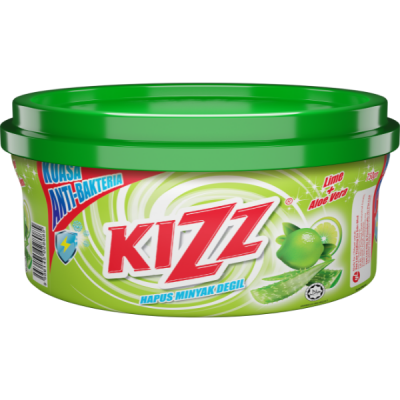 Kizz Dishwashing Paste (Lime) 12 x 750g (12 Units Per Carton)