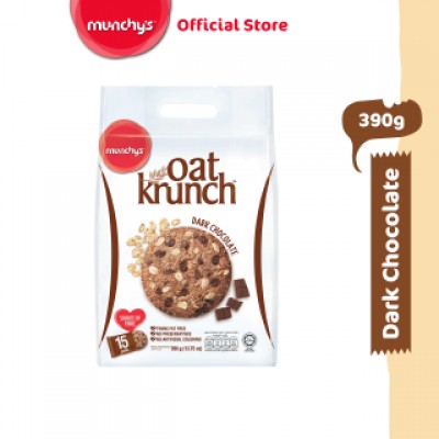 Munchy's Oat Krunch Biscuit Dark Chocolate 390g