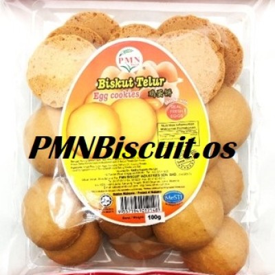 PMN Biscuit - Biskut Telur Egg Cookies 80g x 30
