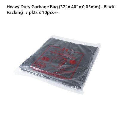 heavy duty garbage bag - 32'' x 40'' (30 Units Per Carton)