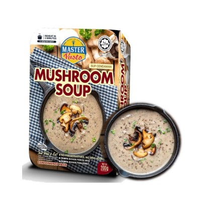 [HALAL- Lioco Food]  Mushroom Soup (Convience Pack - Marketplace Harian) (1 Box Per Delivery)