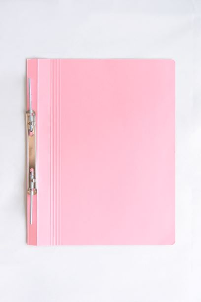 Lion File Affordable (200gsm) Manila Files with Spring Mechanism - Pink Colour (200 Units Per Carton)