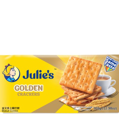 Julie's Golden Crackers (368g)