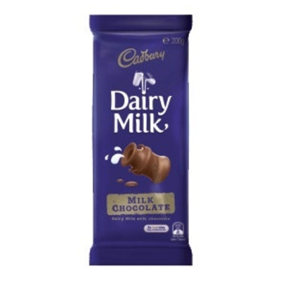 CADBURY Dairy Milk Chocolate Block 180g (64 Units Per Carton)