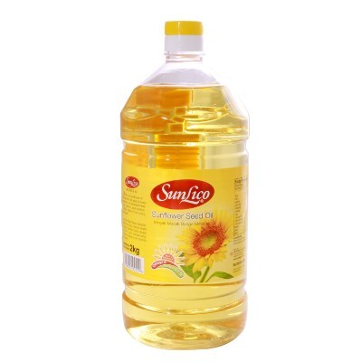 SunLico Pure Sunflower Seed Oil 6 x 2 Kg (6 Units Per Carton)