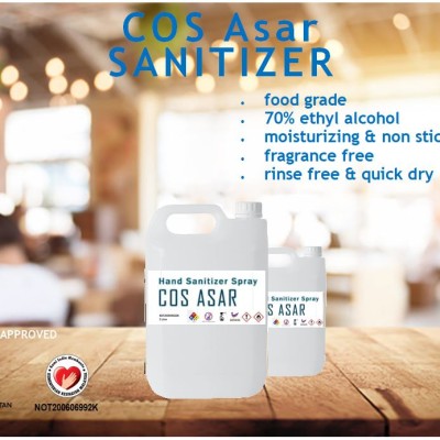 COS ASAR Liquid Sanitizer 5 Litre
